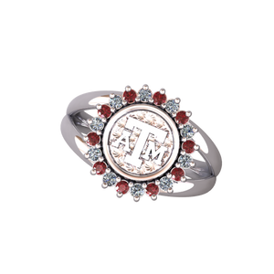 Mini Texas A&M ATM Logo Ring