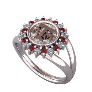 Mini Texas A&M ATM Logo Ring