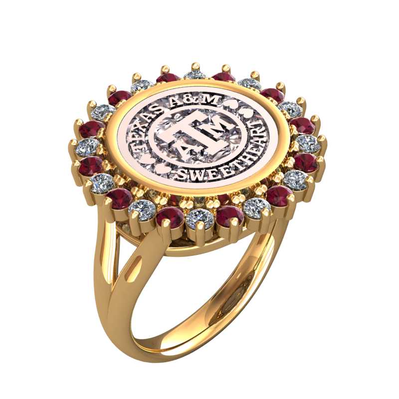 Wayback "Sweetheart" Coin Ring
