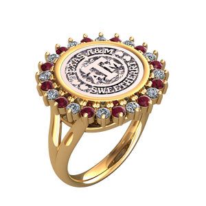 Wayback "Sweetheart" Coin Ring